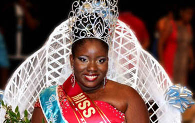 Miss UVI 2013 Murchtricia Charles